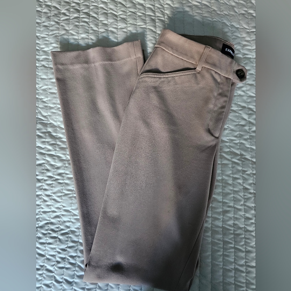 Express, Columnist, Boot Cut, Pink Suit Pants, Size 6R
